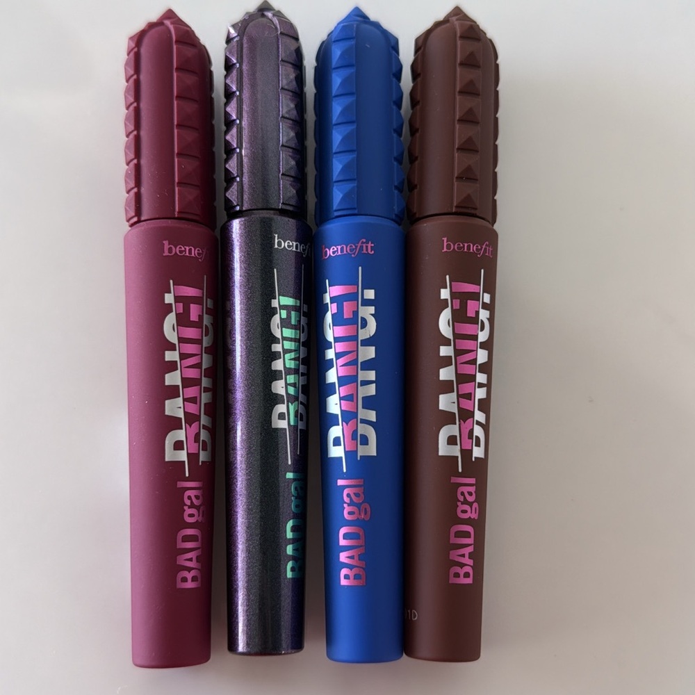 Benefit BADgal BANG! Mascara Set - Purple, Blue, Brown,Burgundy